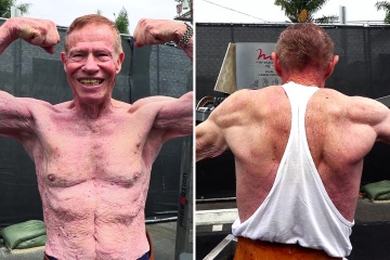 World's oldest bodybuilder reveals body parts you shouldn't work out every day