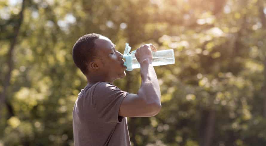 Carry water to reduce the risk of dehydration.